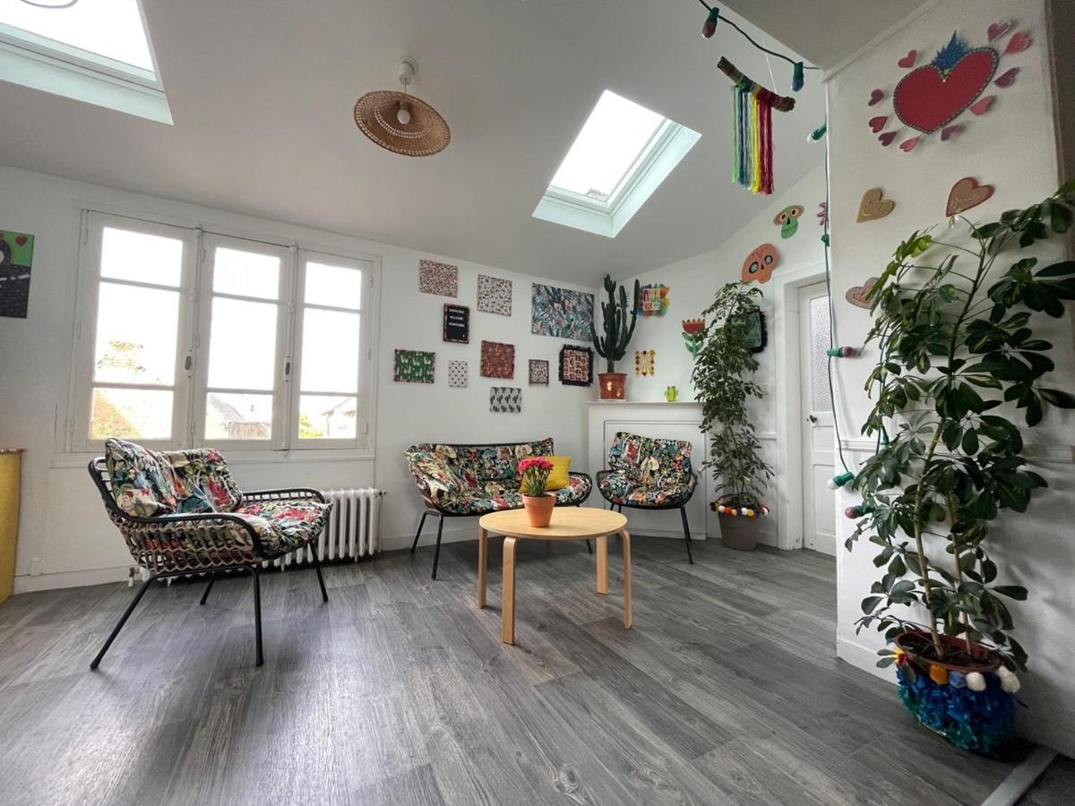 Maison Spacieuse Authentique Proche St Malo Rennes, Bienvenue A La Casa Cozumel Pleugueneuc المظهر الخارجي الصورة